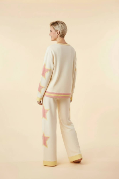 Long Sleeve Sweatshirt with Contrast Star Patch Back.png