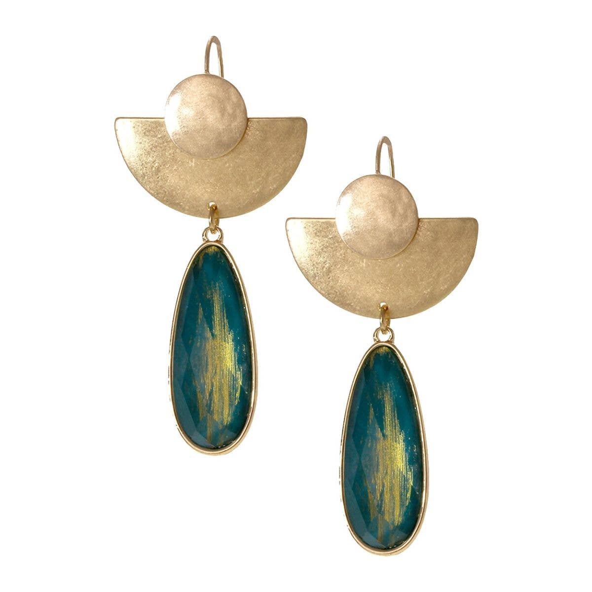 Gold Green Drop Earrings.jpg