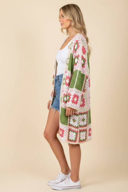 Granny Square Crochet Open Front Long Cardigan side.png