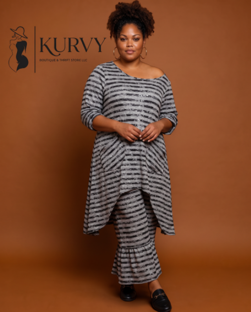 Autumn Fashion Casual Pant Set Blue.png