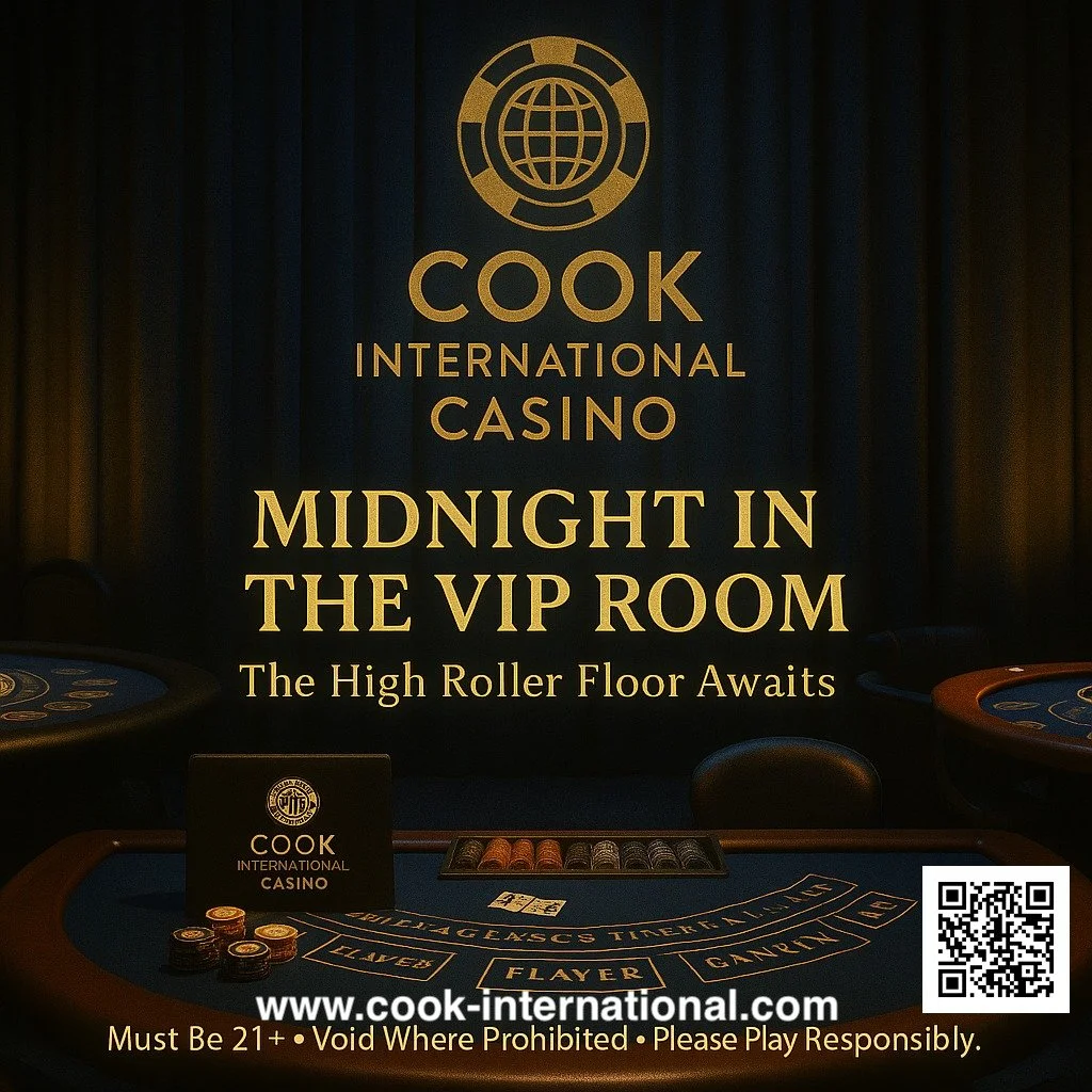 Midnight in the VIP Room. 🌙
The chips are stacked, the cards are cut, and the next high roller could be you.

Our high-limit floor is built for players who like quiet, focused action with premium service and priority limits. Ready to step inside?

T