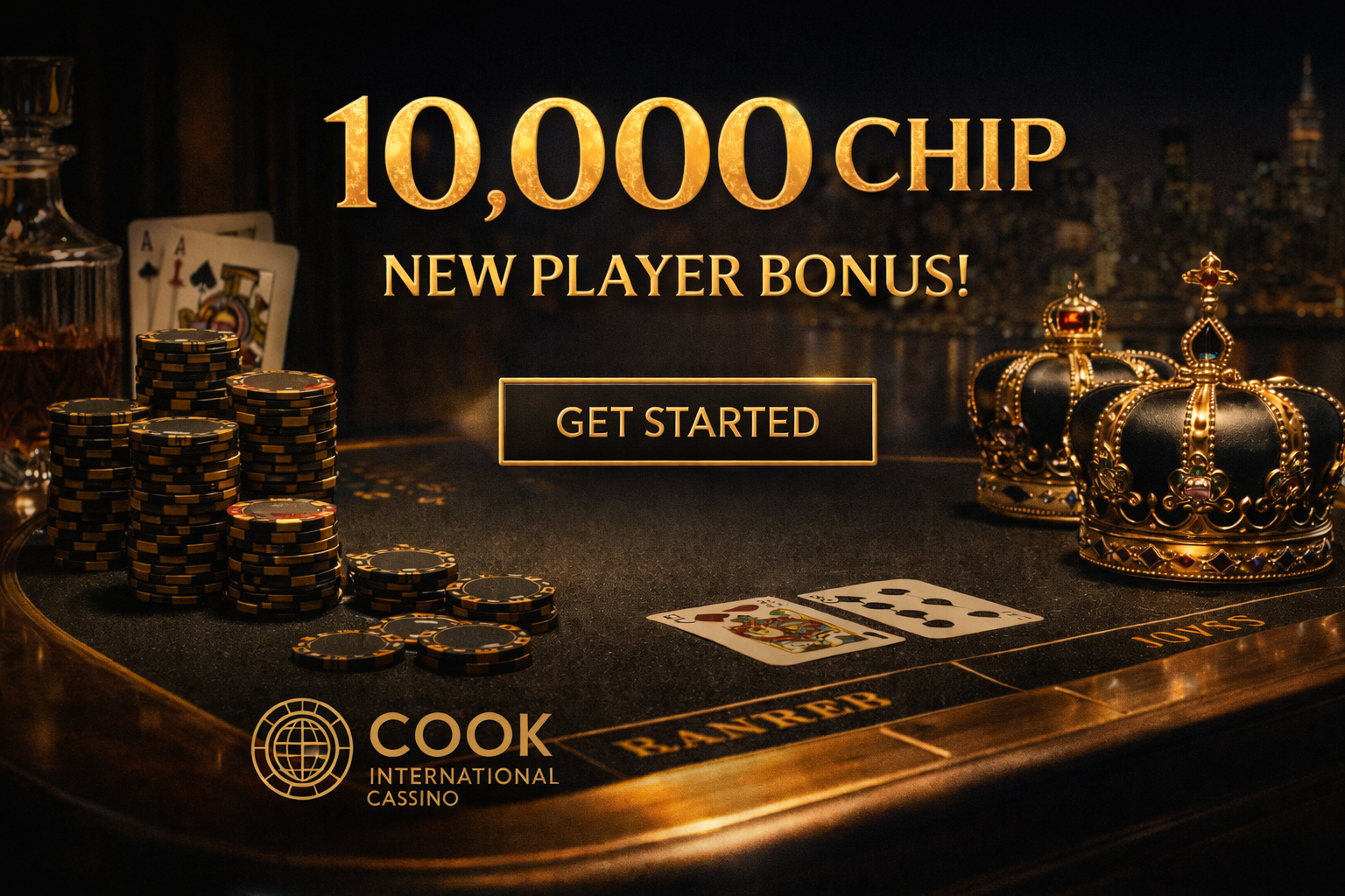 NEW Player Bonus!!! 10,000 Chips!!!