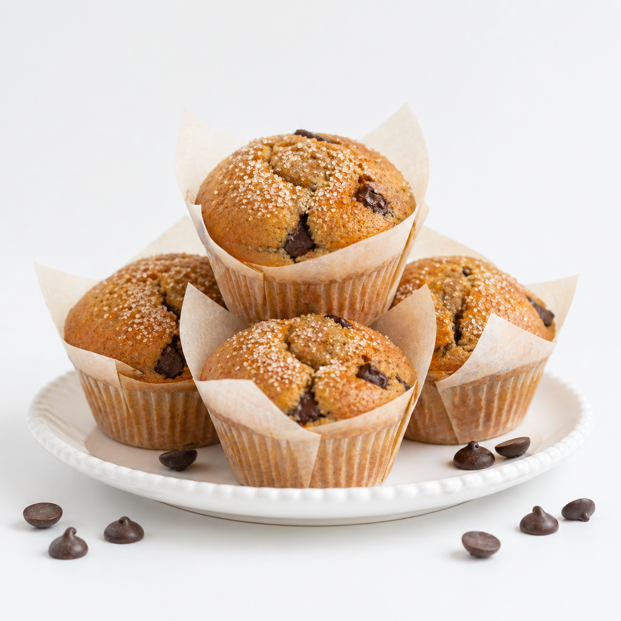 Pumpkin Chocolate Chip Muffin