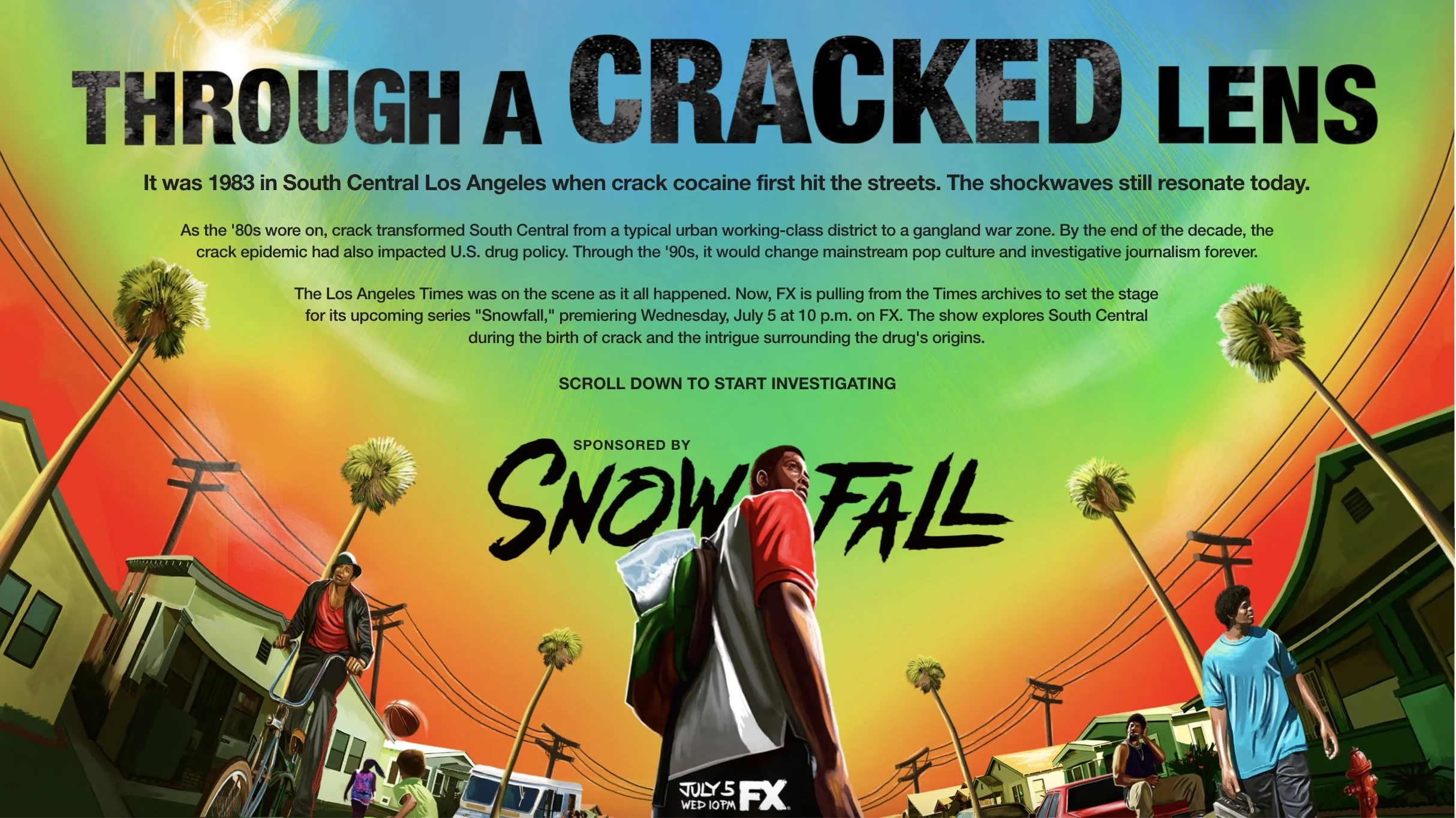 Through a Cracked Lens with FX's Snowfall