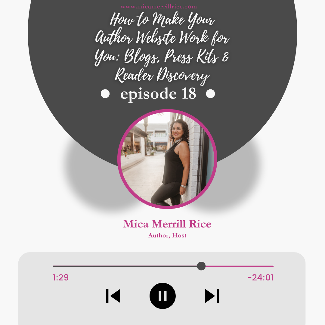 Three Ways to Make Your Author Website Work Harder for You