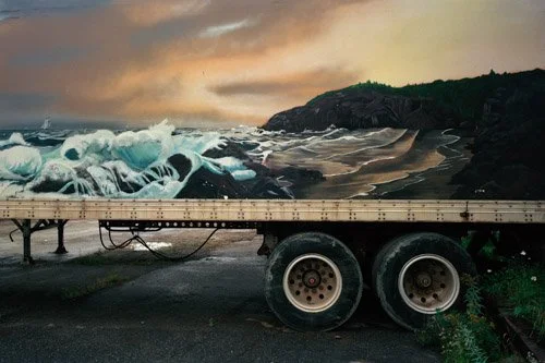 MURALS, Truck mural, Machias, ME