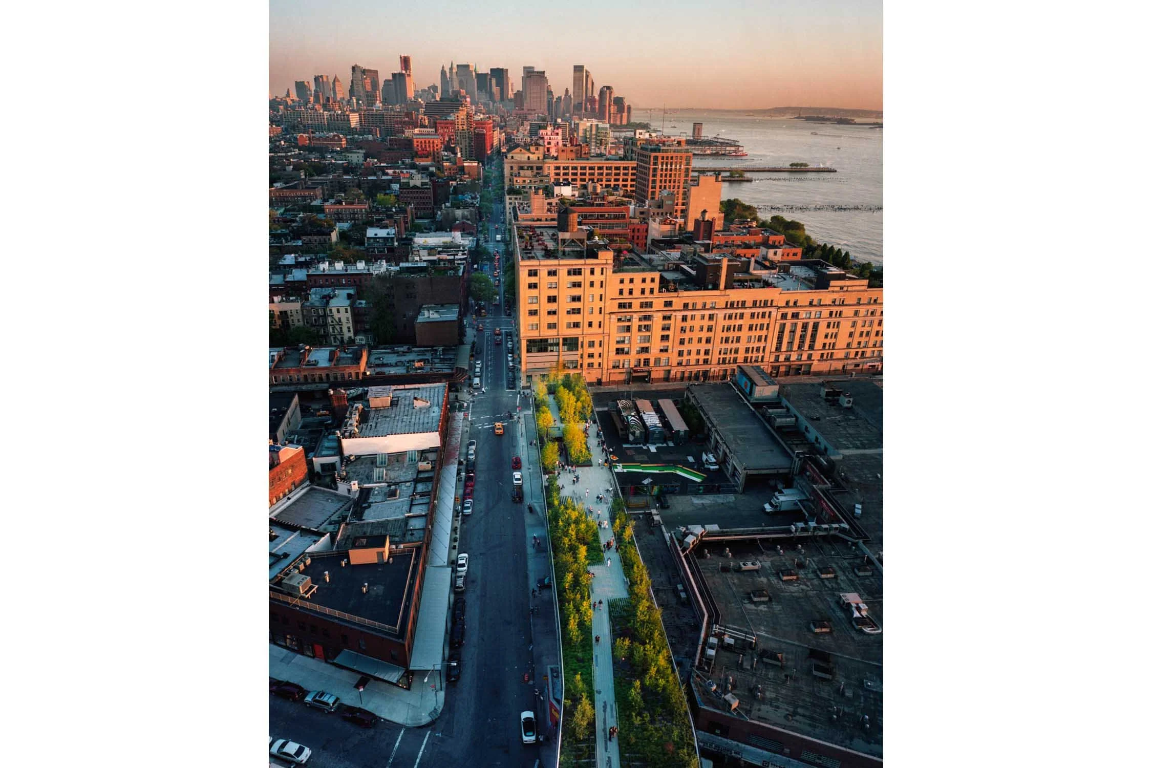  The High Line, looking south, New York, NY