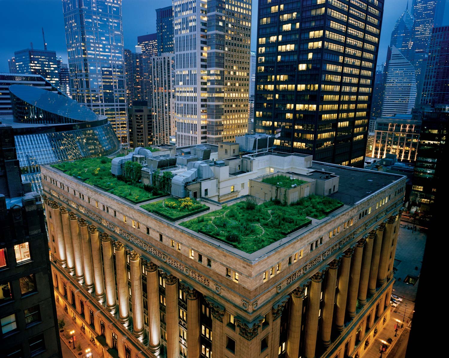  Green Roof, Chicago City Hall, Chicago, IL