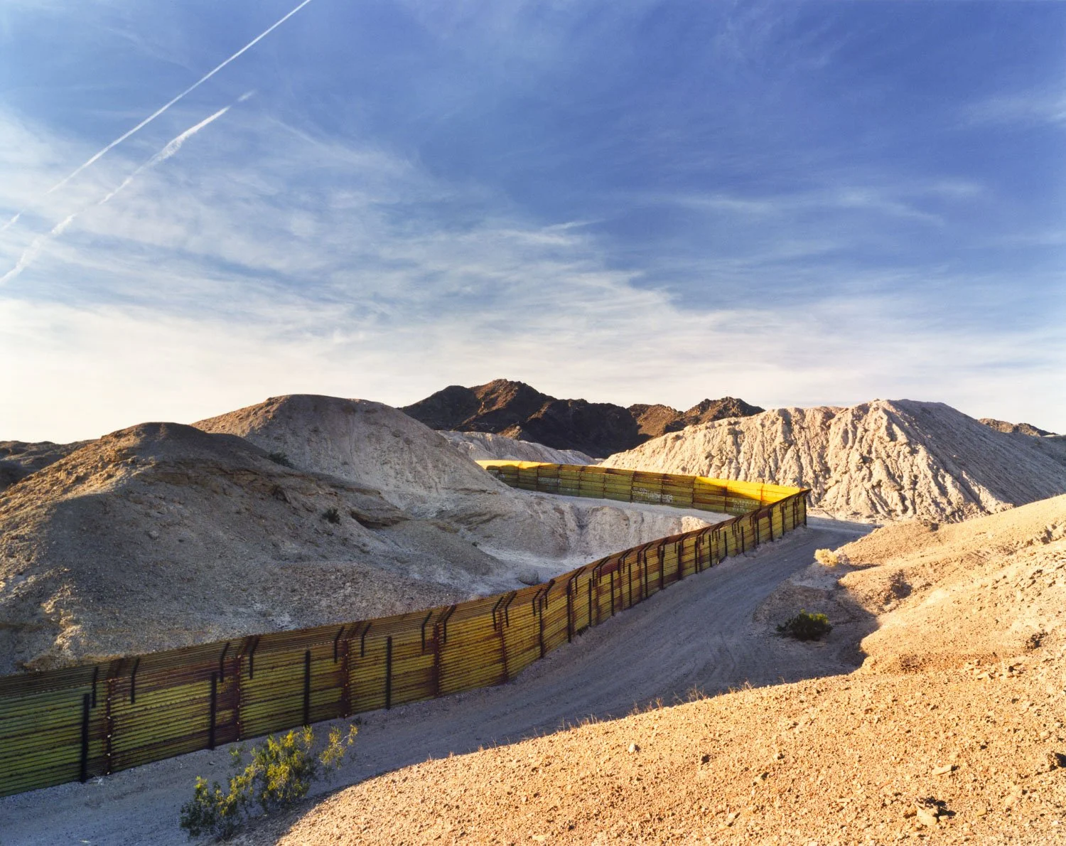  US / Mexico Border Wall, Yuha Desert, Andrade, CA