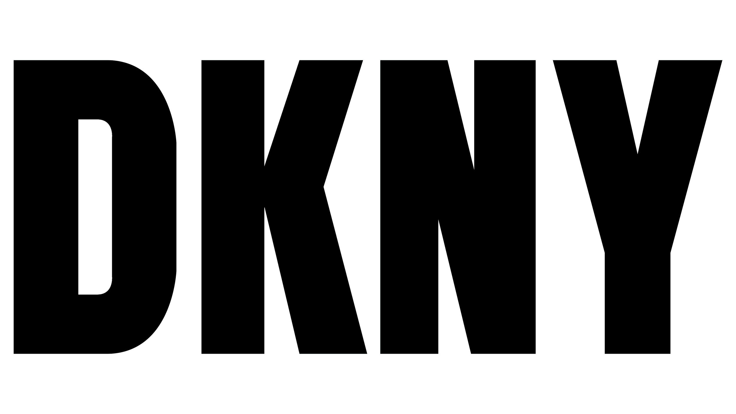 Outline text that reads 'DRKNY' in large, bold letters.