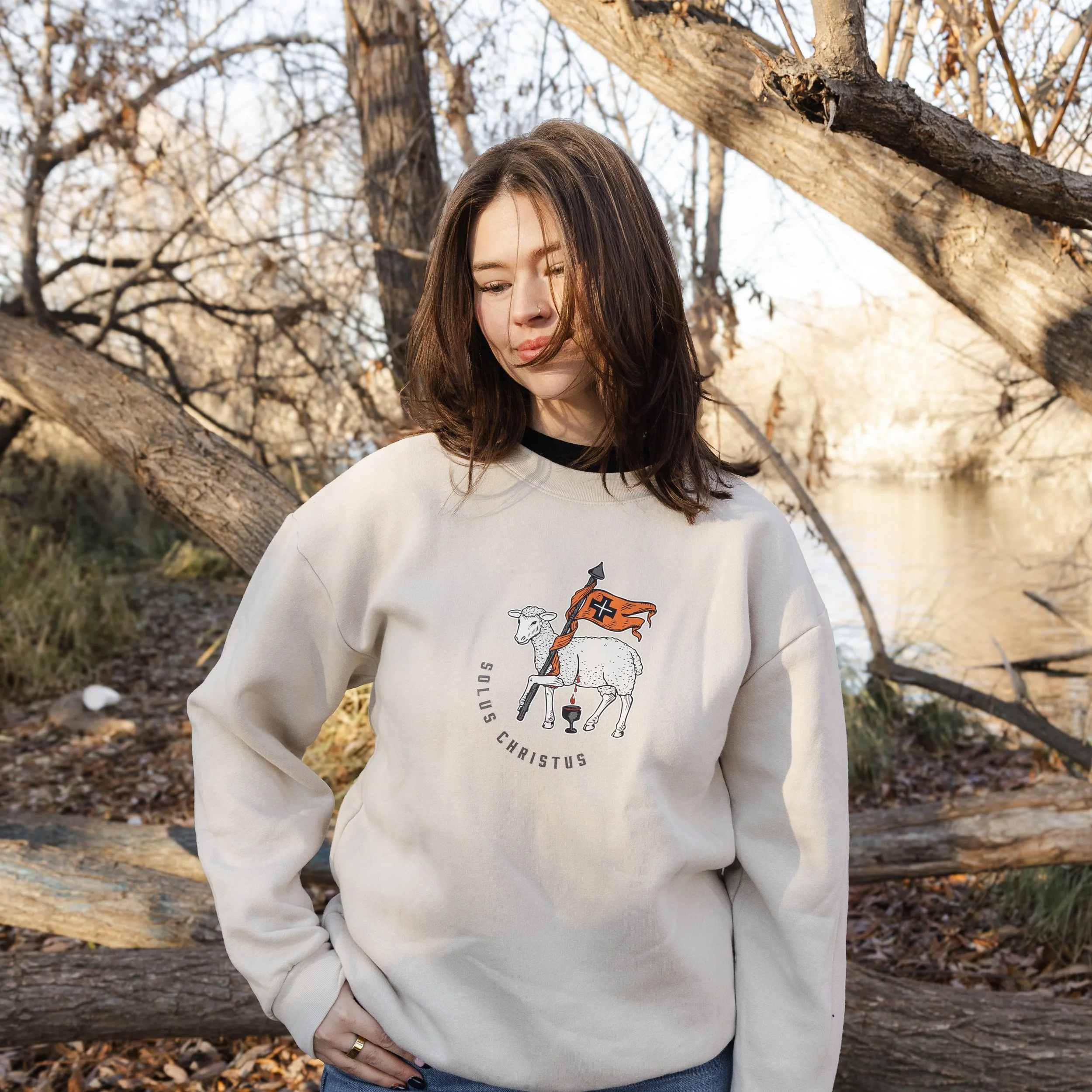 Solus Christus Crewneck Sweatshirt