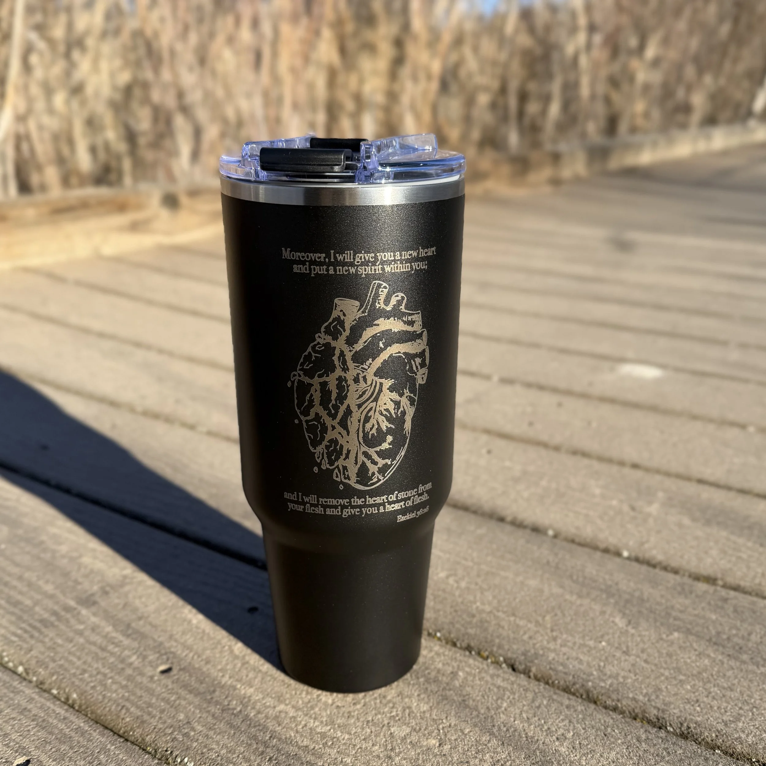 Heart of Stone 40 oz Tumbler
