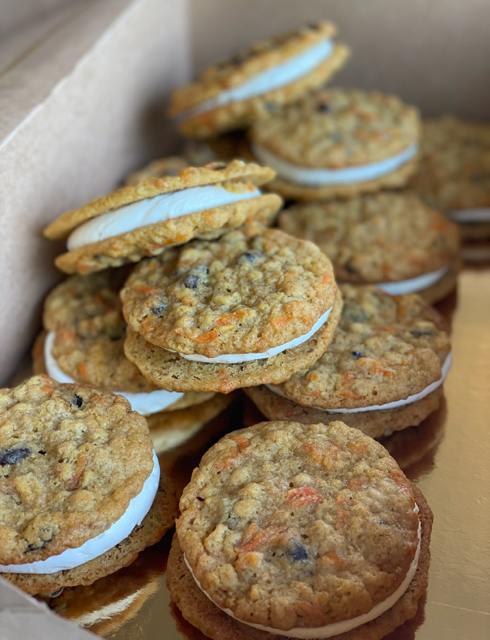 Carrot Cake Cookie Sandwich (one dozen)
