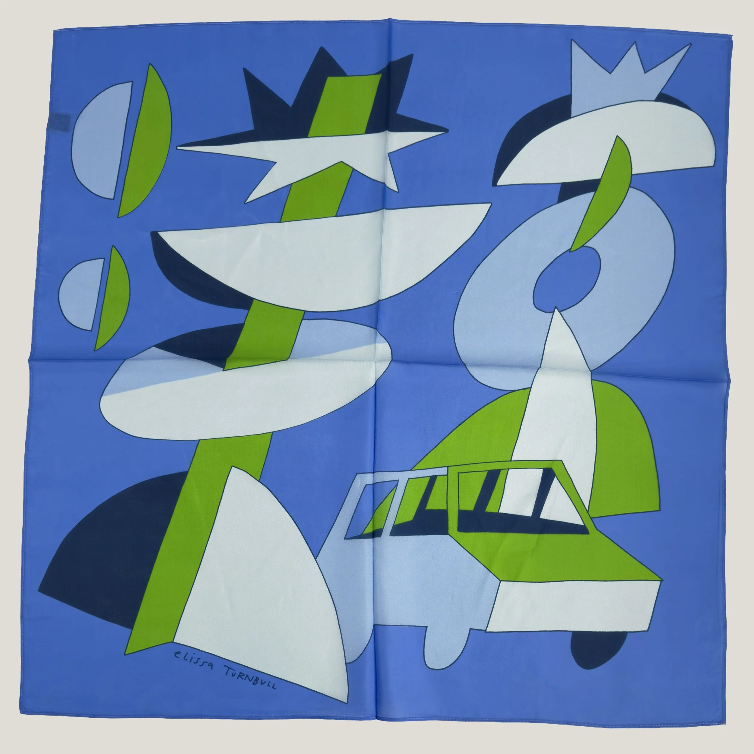 Ride On Scarf 100% Silk