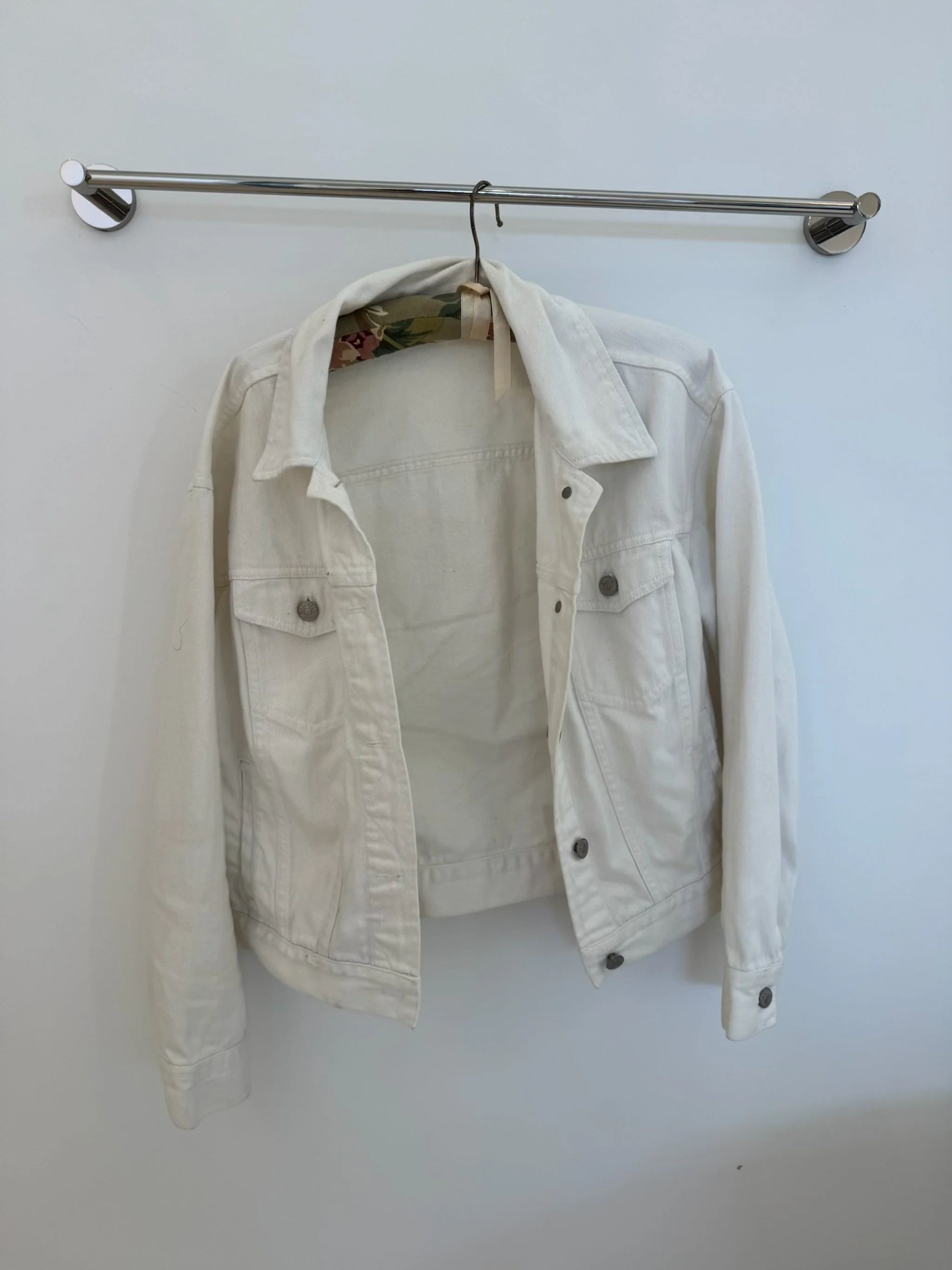 White Denim Jacket