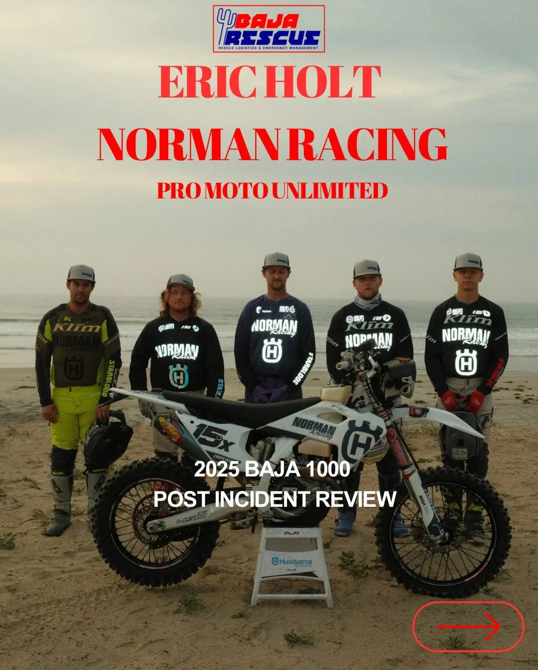 A huge shoutout to @holt161 of @_norman_racing_ for being the first to share their teams story from this years 1000. Not talked about in these slides are the bike issues they had to overcome early. When talking with Eric, one thing that stood out is 