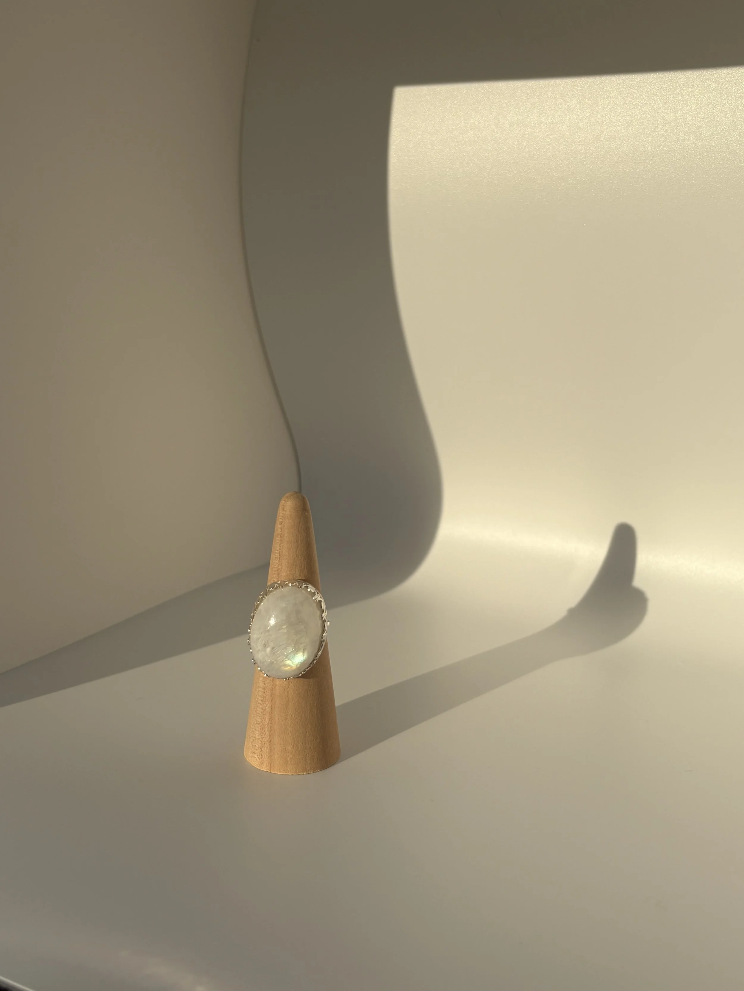 Moonstone Ring- Size 8.75