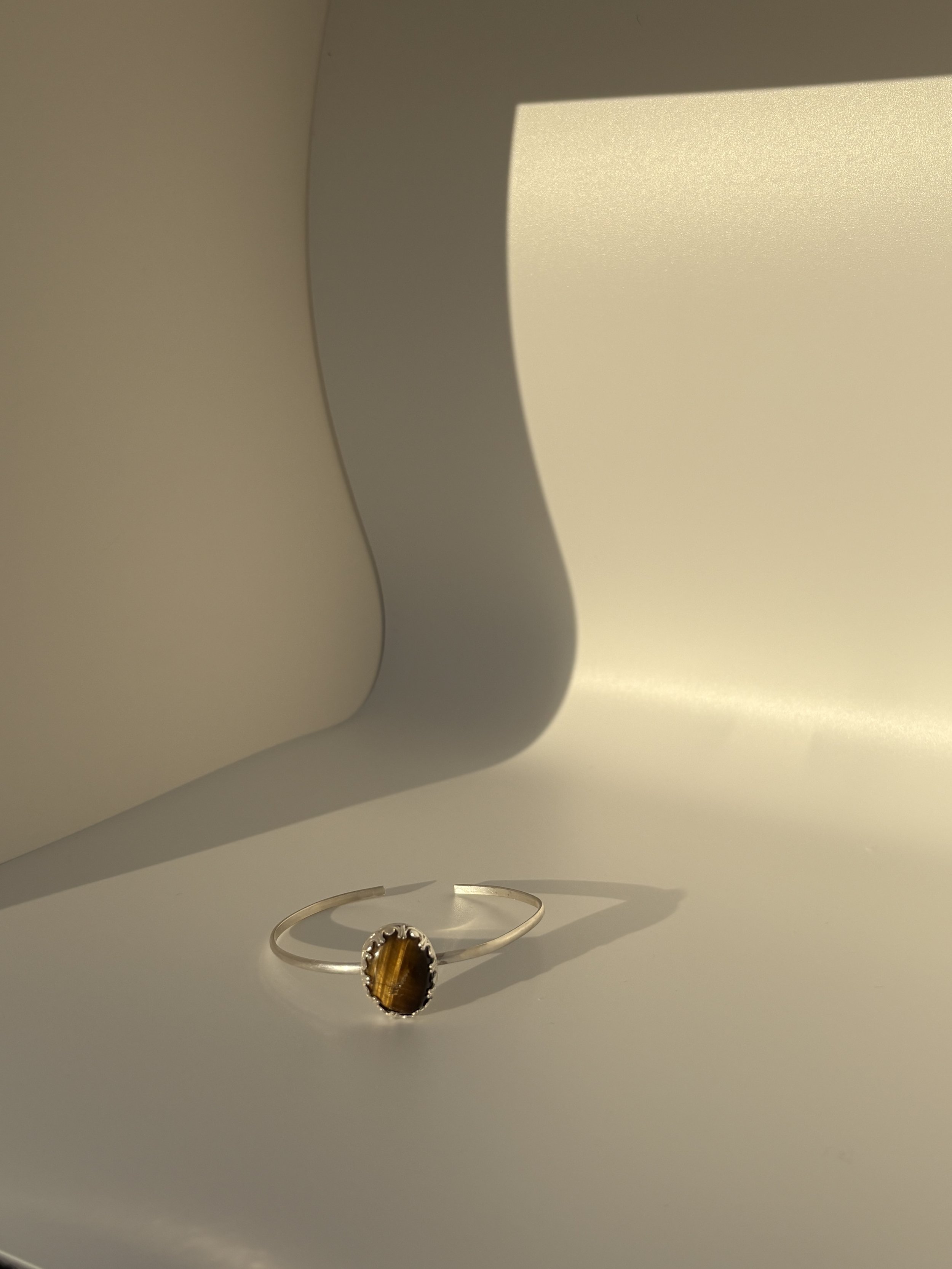 Tigers Eye Cuff- Adjustable