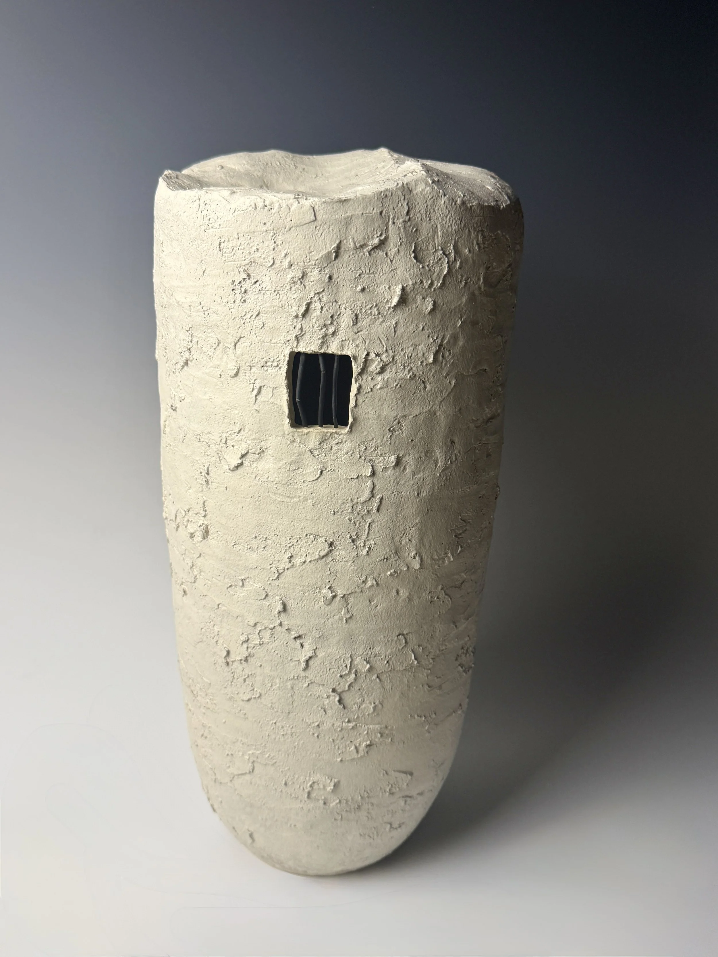 incarceration | Stoneware, 2026 | 20"H x 9"W
