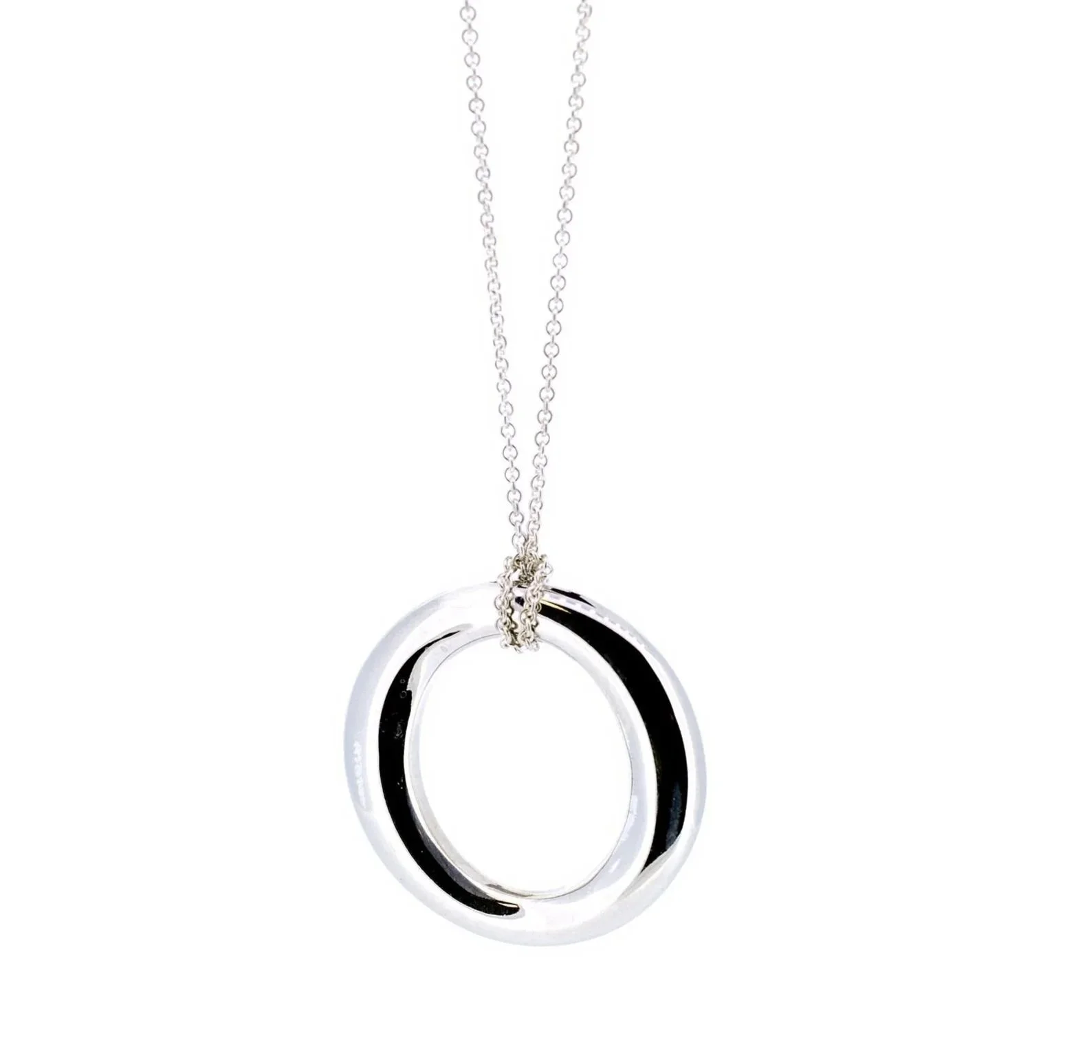 Tiffany & Co. Elsa Peretti Sevillana Sterling Silver Pendant Necklace