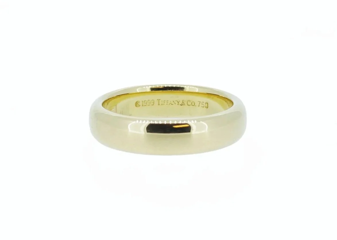 Tiffany & Co. 18K Yellow Gold Band Ring