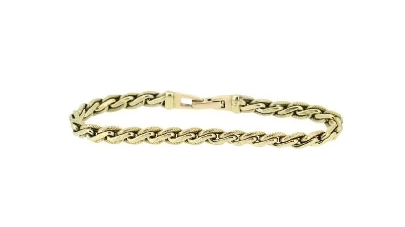 14K Rope Link Bracelet