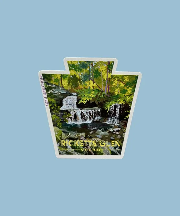 Ricketts Glen State Park- Keystone Sticker