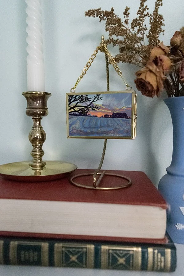 "Glistening at Dusk" Ornament