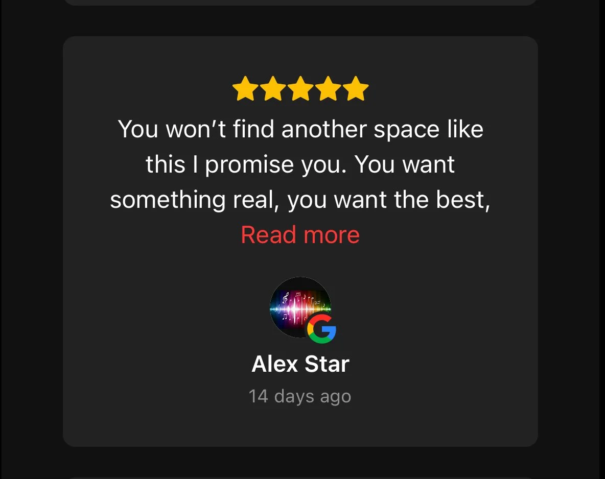 Artist testimonial reflecting high satisfaction with Anthem Wolf’s music production services, creative insight, and collaborative process.