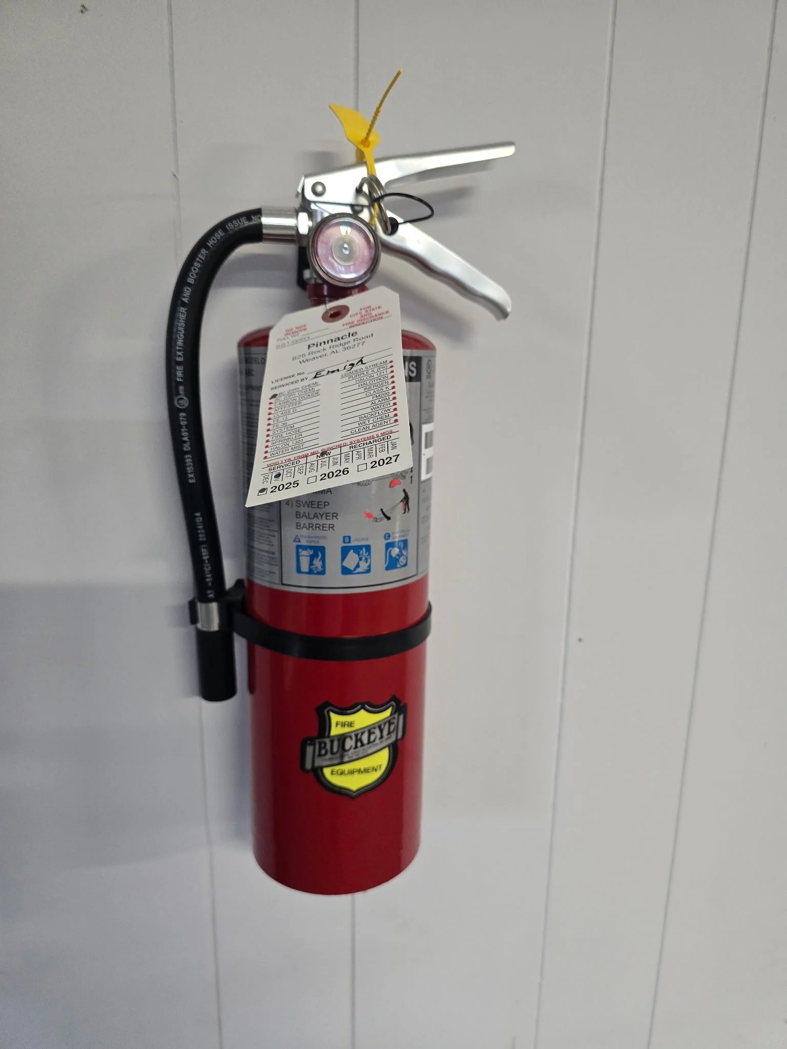 Buckeye 5 LB ABC extinguisher new with tag
