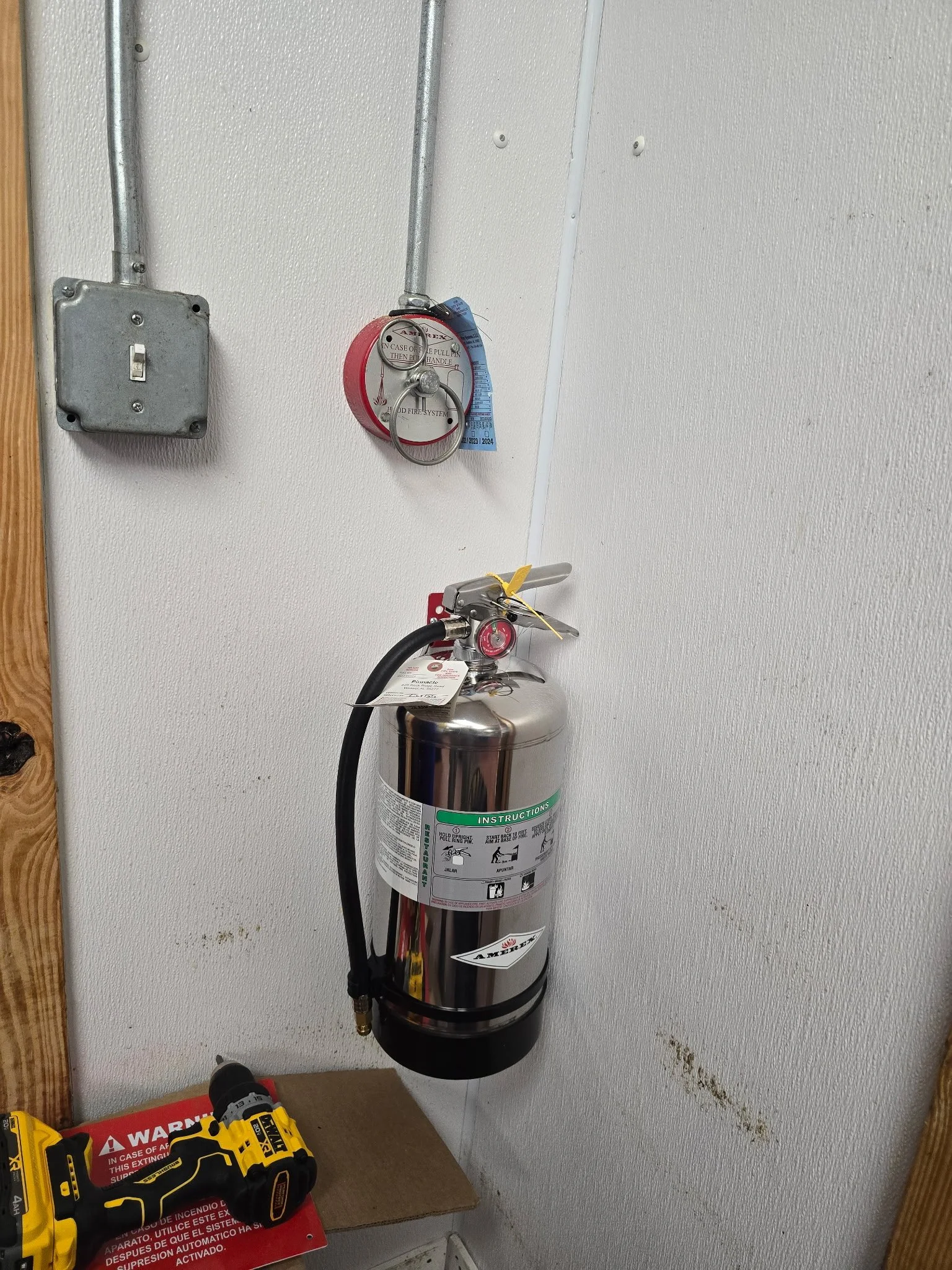 Class K Extinguisher