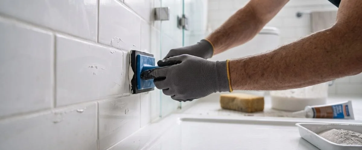 shower regrouting