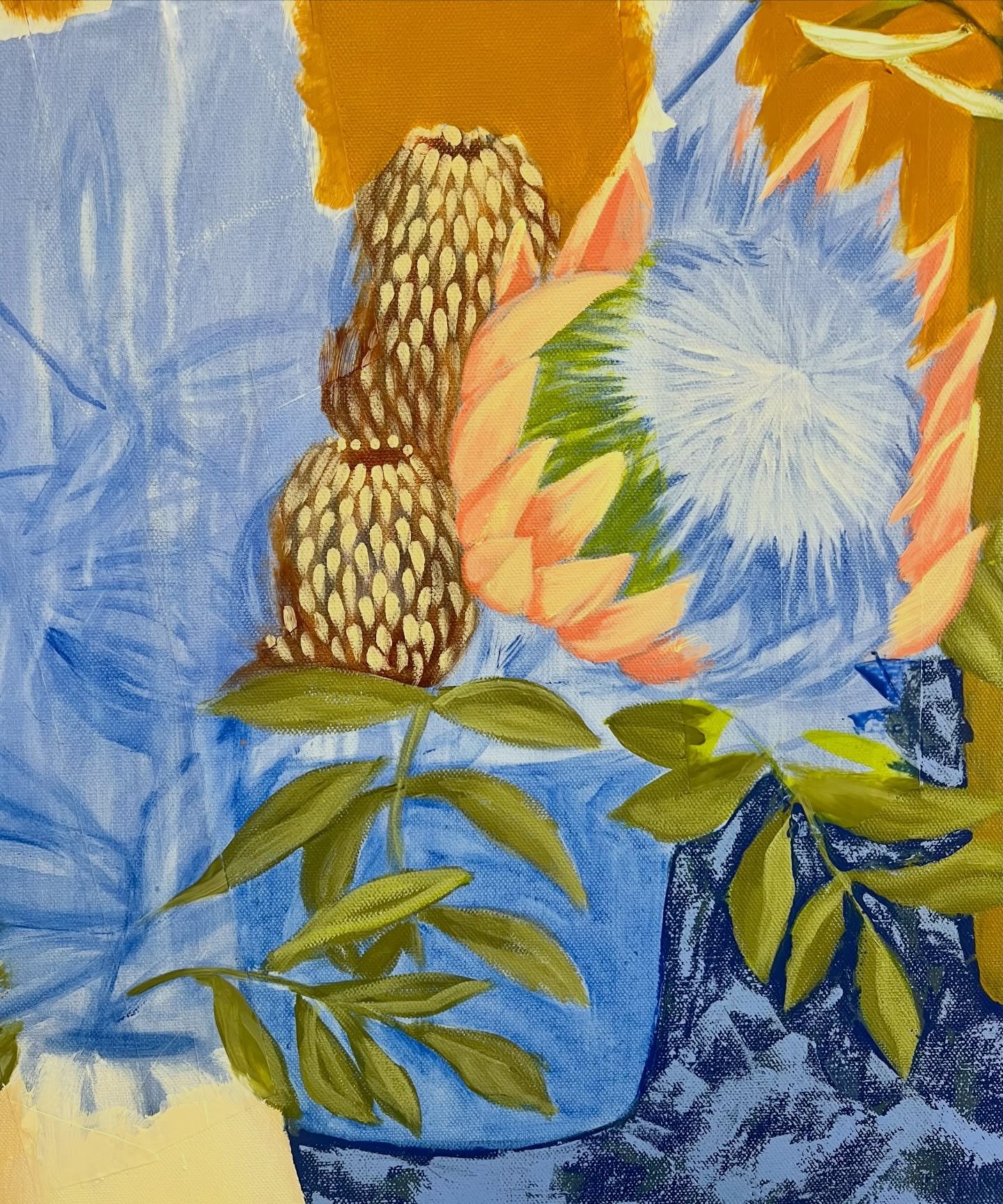 It&rsquo;s been a very hot and humid minute but IM BACK!! It also feels like the last 2 weeks has taken years!

I have finally had the chance to catch up with myself and get back to painting and developing this work. Oh how I&rsquo;ve missed the hour