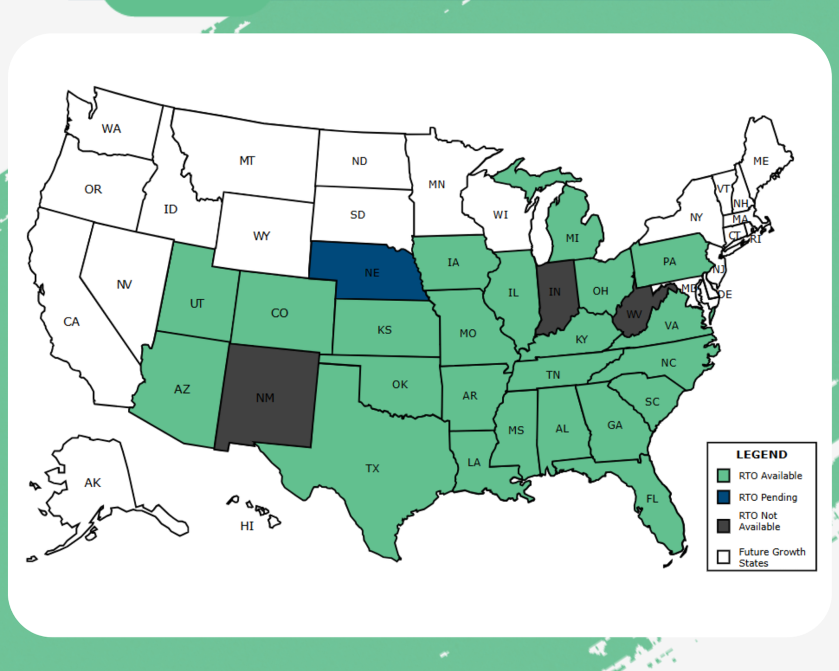 Hometowne capital availability map