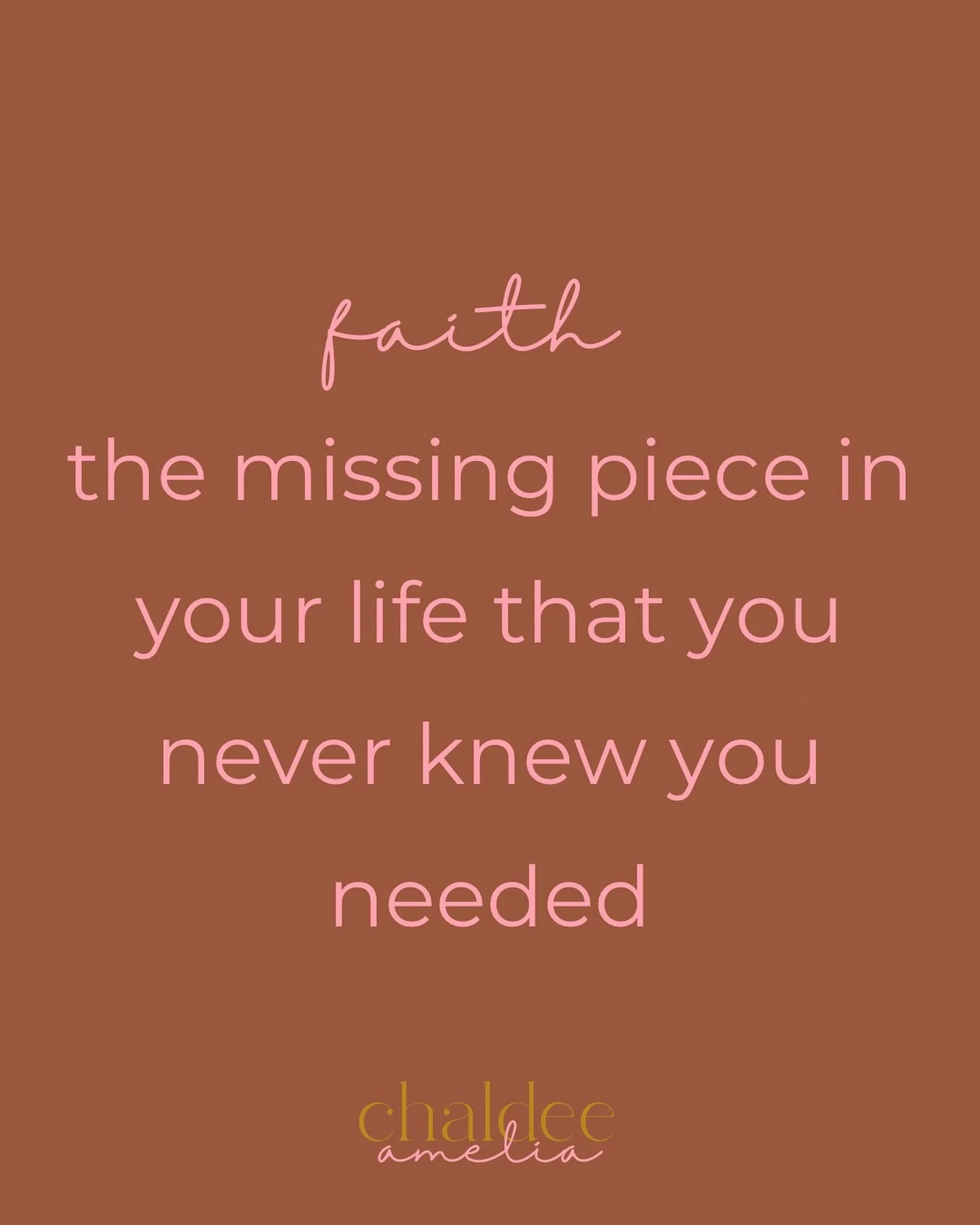 It&rsquo;s time to stop letting doubt get in the way of your Faith 🙏