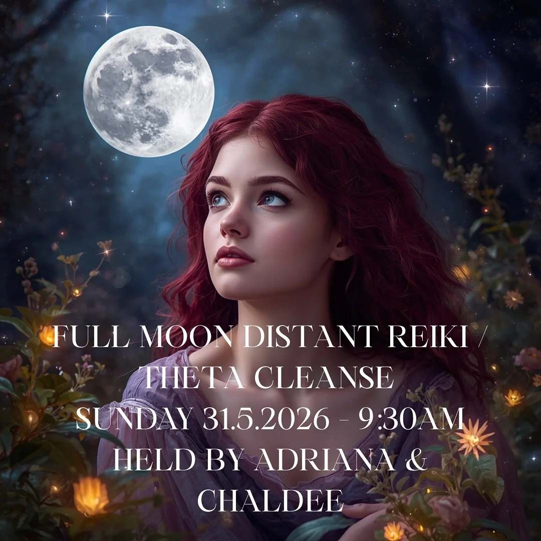 A&nbsp;Full&nbsp;Moon&nbsp;distant&nbsp;Reiki&nbsp;cleanse&nbsp;infused&nbsp;with&nbsp;the&nbsp;fiery,&nbsp;liberating&nbsp;energy&nbsp;of&nbsp;the&nbsp;Sagittarius&nbsp;Full&nbsp;Moon, delivered to you by the magical Duo Adriana &amp; Chaldee.

This