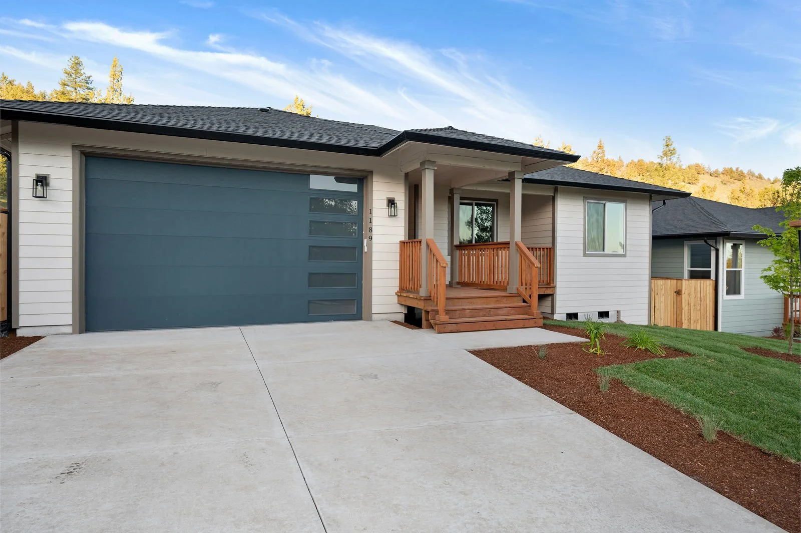 Professional real estate photography and drone imagery- Full front exterior shot. 