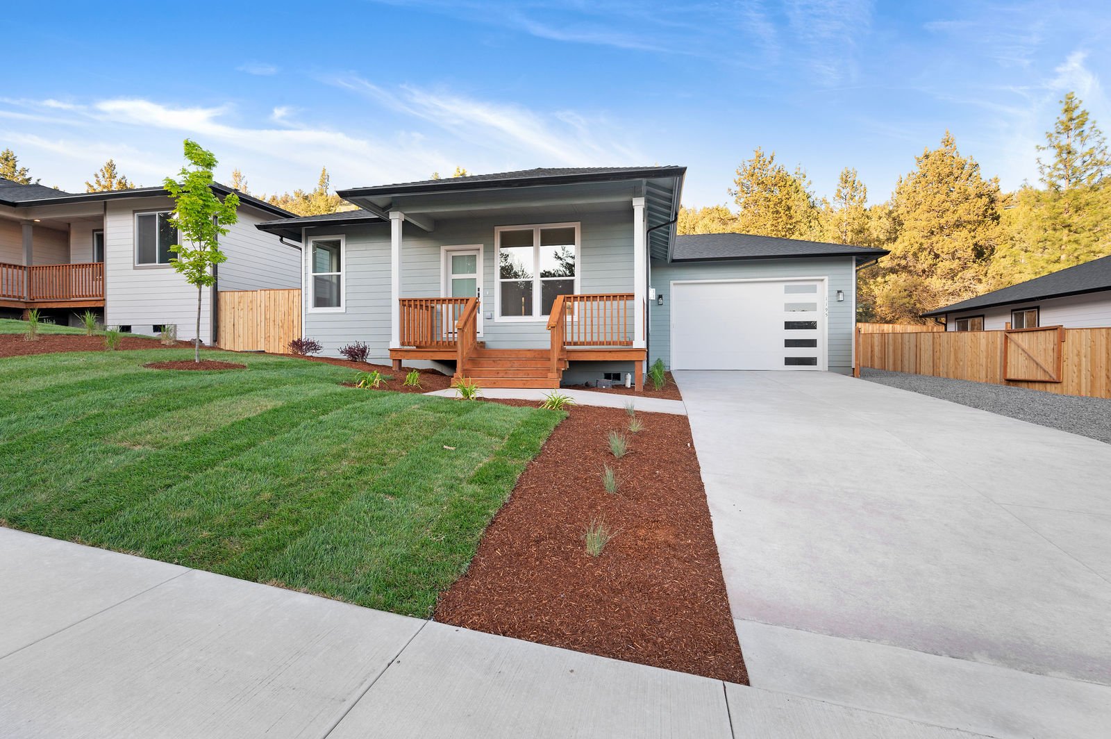 Professional real estate photography and drone imagery- Full exterior front of home. 