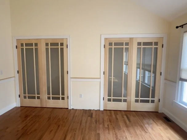 Closet Doors + Chair Rail - Norton