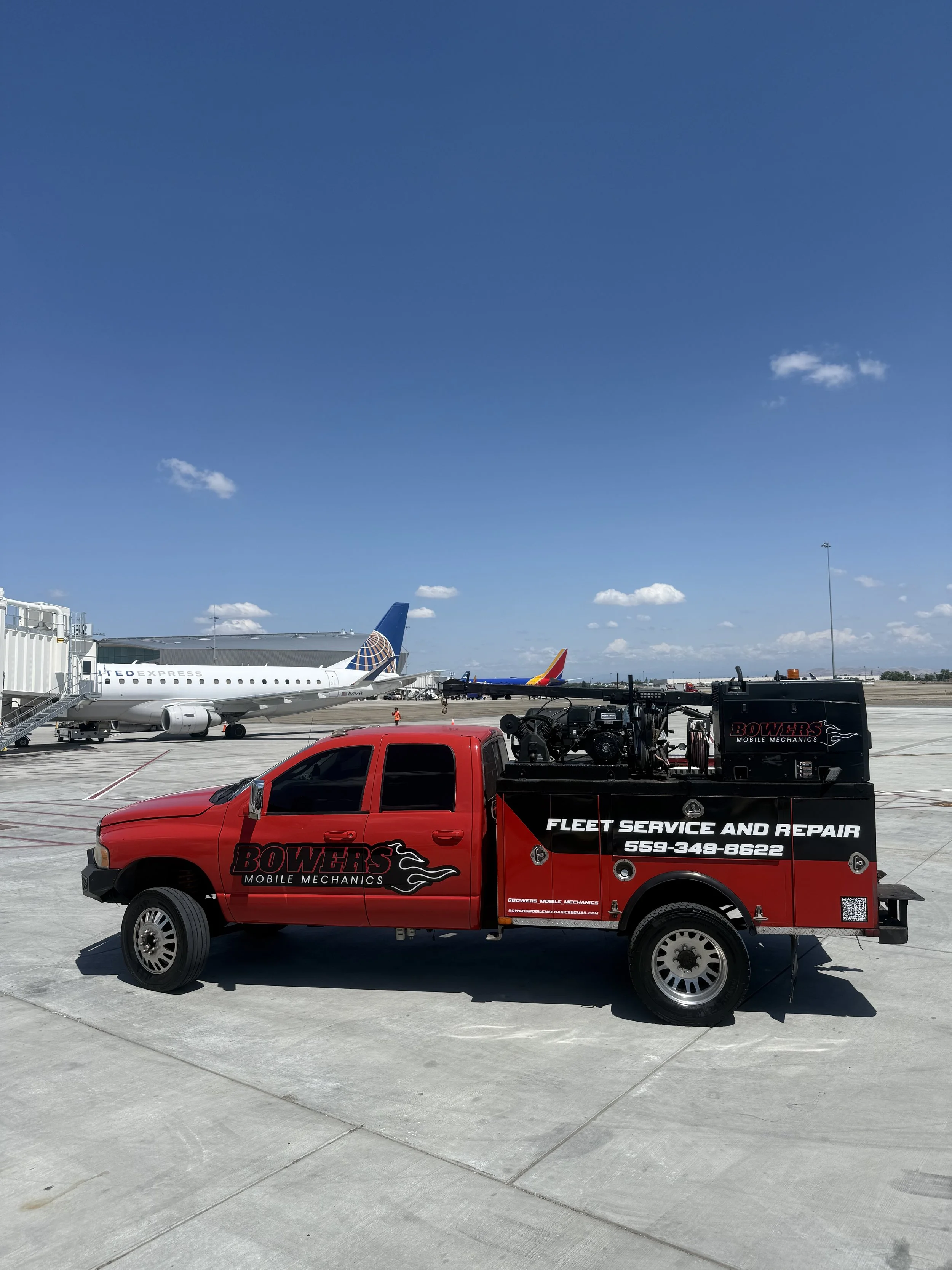 Ground support equipment GSE repair Fresno California