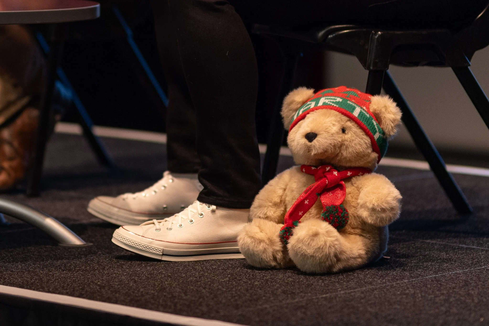 Marty Bear making a special appearance.