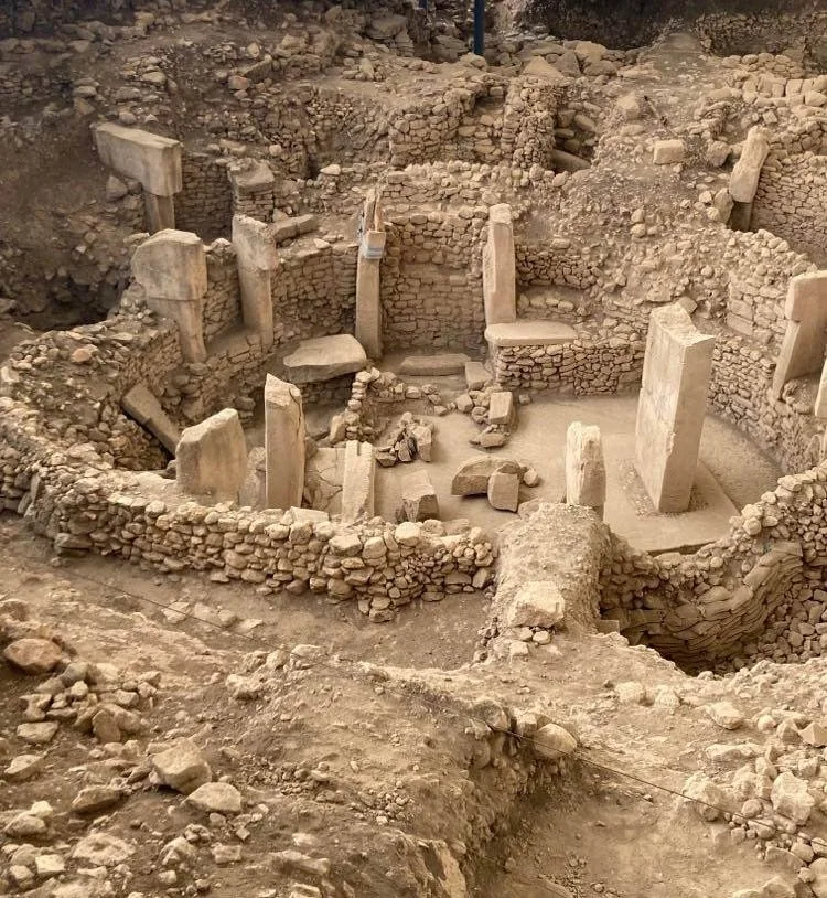 The ancient ruins of Göbekli Tepe.
