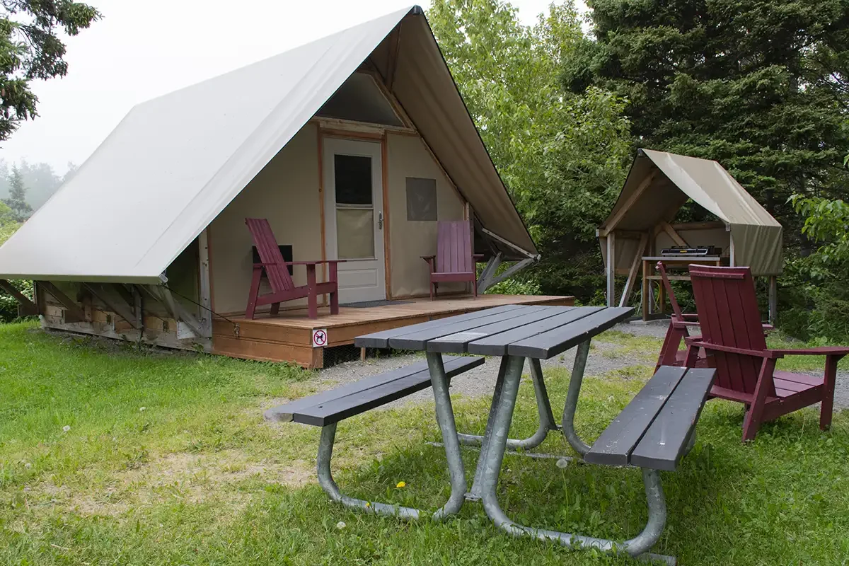 Gaspe Peninsula_oTENTik cabin_Forillon Park_Carole Jobin.webp