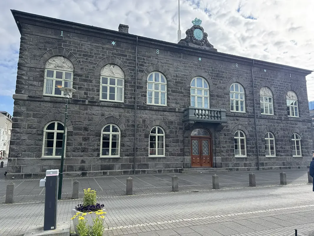 Iceland_Parliament House in Reykjavík.webp