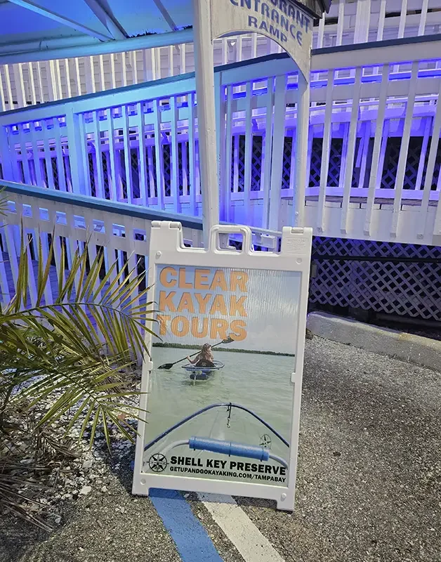 Florida_St. Pete's Beach_Get Up and Go Kayaking_sign_Feb 2026.webp