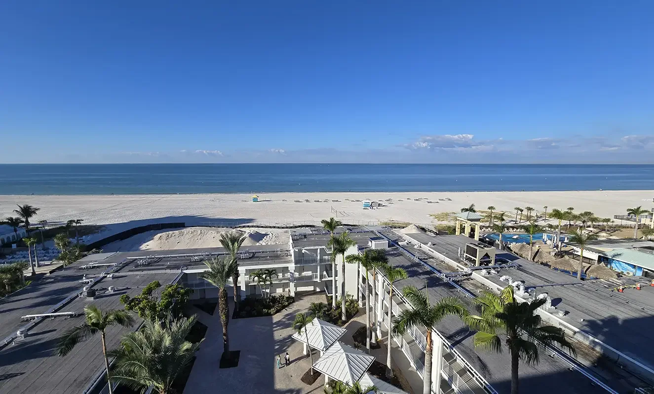 Florida_St. Pete's Beach_Sirata Beach Hotel_view of beach_FEb 2026.webp