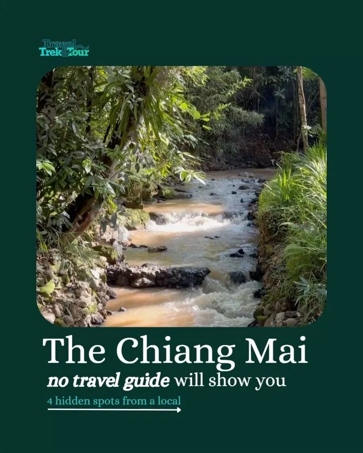 This is the Chiang Mai no travel guide will show you. 🍀

These are some of Chiang Mai&rsquo;s most hidden gems, tucked away in the mountains on the Sameong Loop. 

No crowds, just nature and the authentic experience. 

The full guide with tips, dire