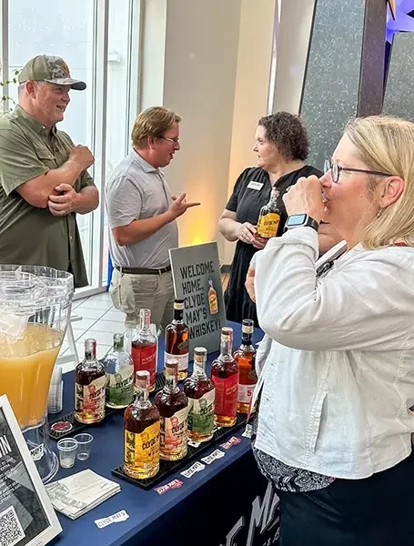 Alabama_Clyde May Whiskey_at opening night event_via facebook.webp