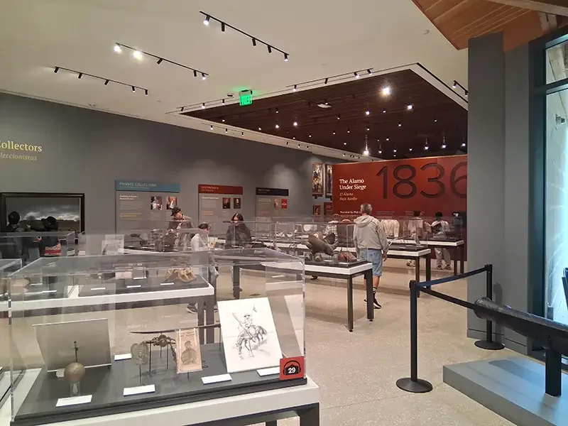 Texas_San Antonio_The Alamo_museum exhibition_May 2026.webp