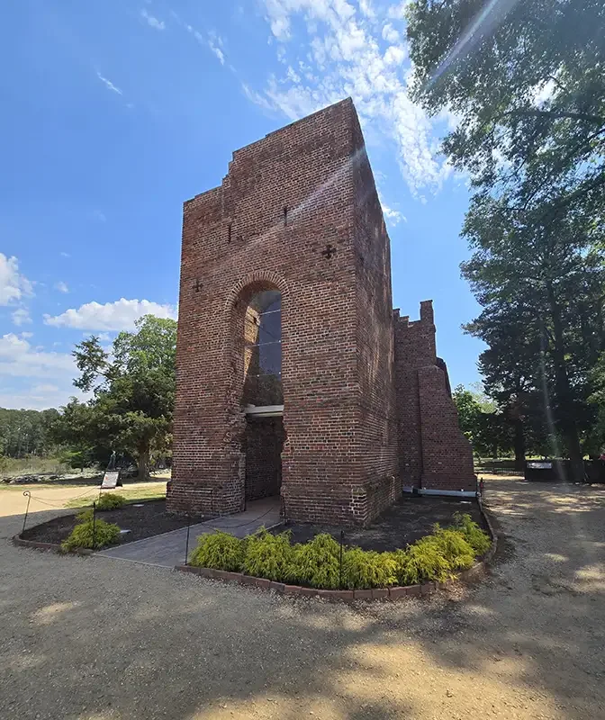Virginia_Jamestown_archaeological site_church_June 2026.webp